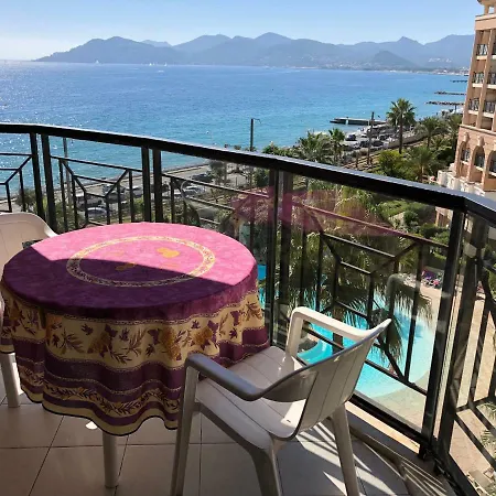 With Sea View, Aircondition And Parking 아파트 칸느